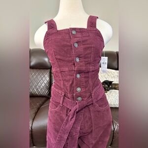 American Eagle Corduroy Overalls - 2 short